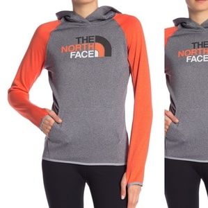 NWT NORTH FACE HALF DOME LOGO PULLOVER  HOODIE